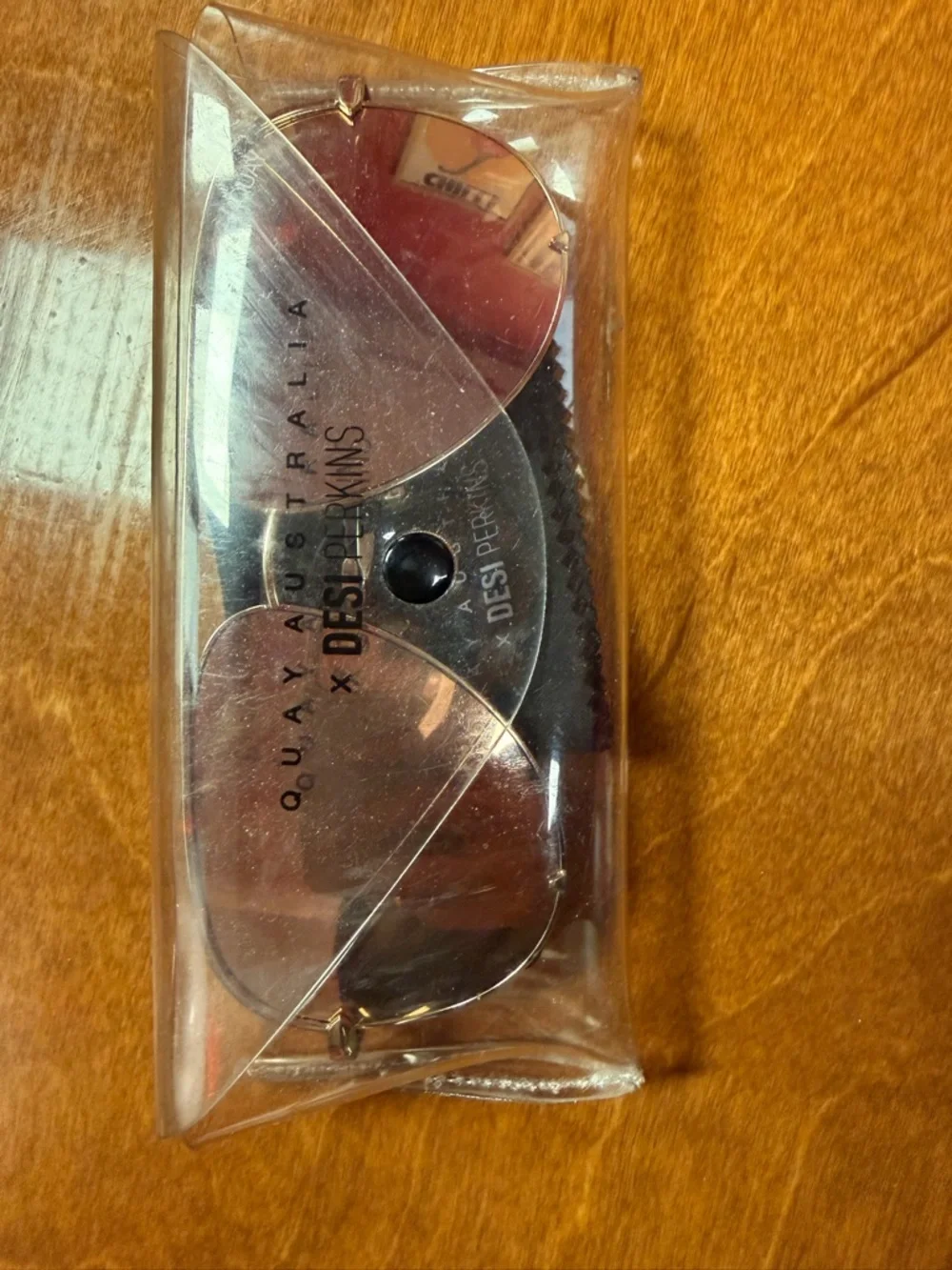 Quay Australia Gold Mirrored Aviator Sunglasses - Picture 9 of 9